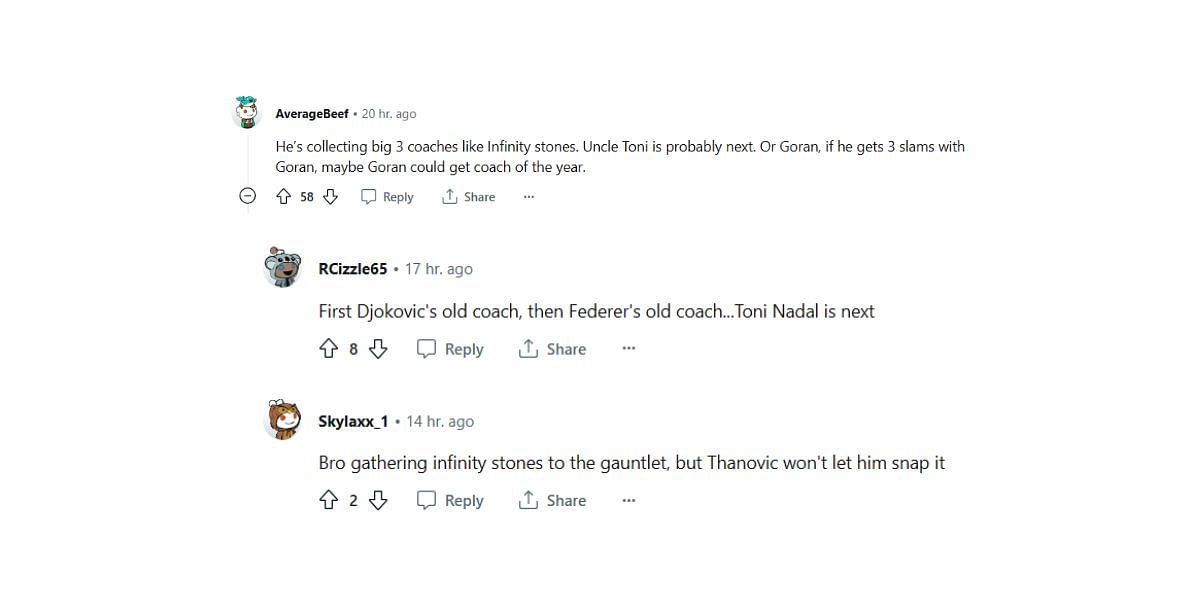 Reactions from Reddit